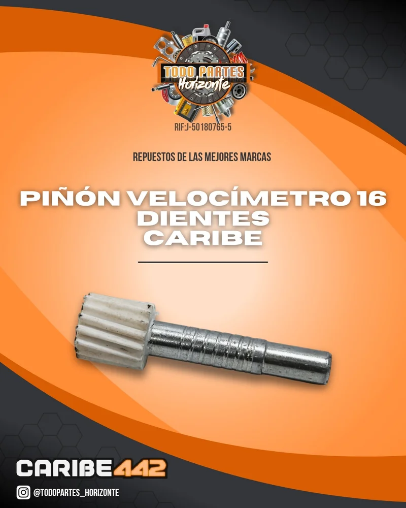 Fotografía de repuesto Piñon Velocimetro Caribe original - Todo Partes Horizonte