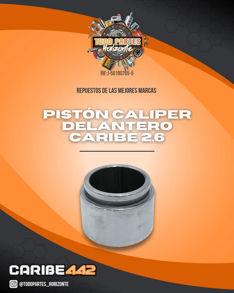 Repuesto PISTON CALIPER DELANTERO CARIBE 2.6 original