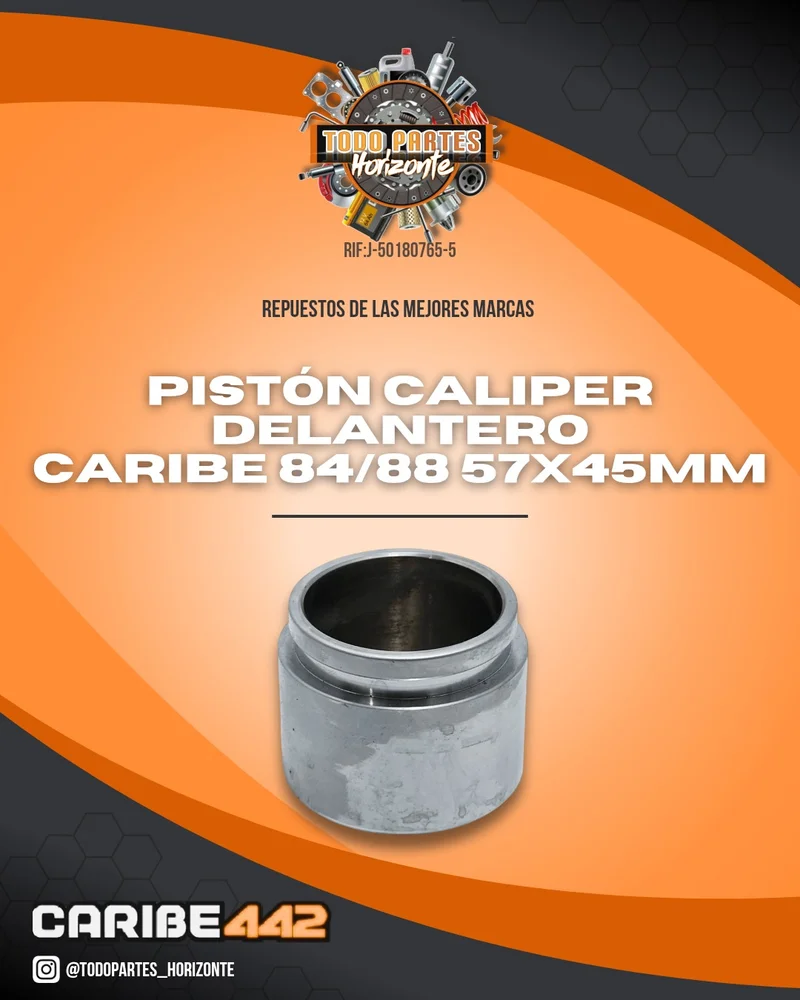 Repuesto PISTON CALIPER DELANTERO CARIBE 84/88 original