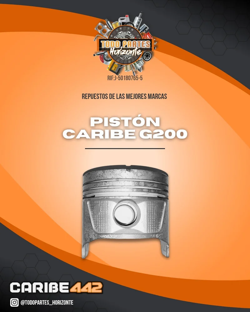 Repuesto PISTON CARIBE G200 original
