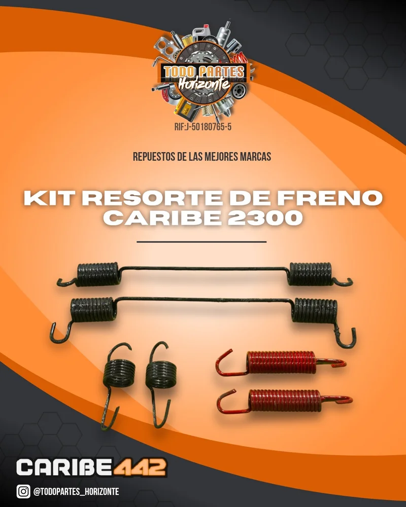 Repuesto RESORTE FRENO CARIBE 2.3 original