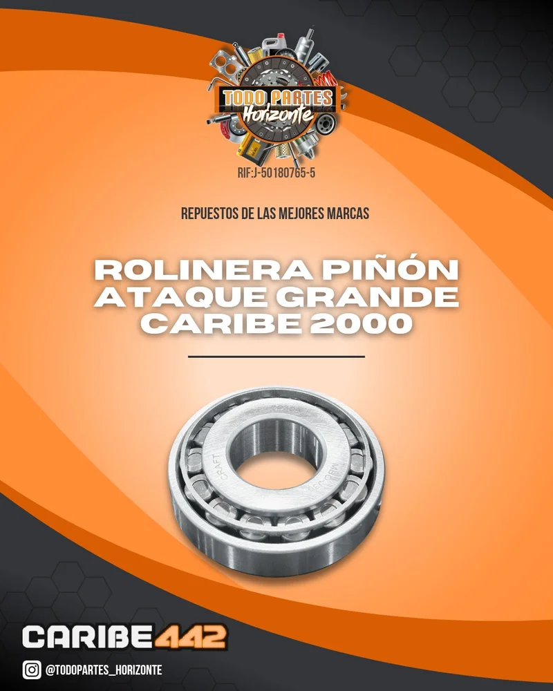 Repuesto ROLINERA PIÑON ATAQUE GRANDE CARIBE G200 original