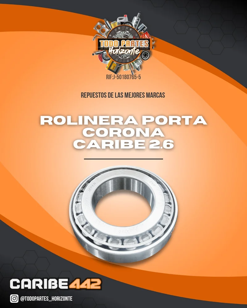 Repuesto ROLINERA PORTA CORONA CARIBE 2.6 original