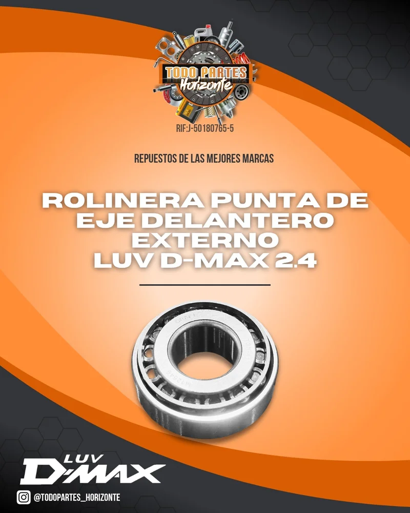 Fotografía de repuesto Rolinera Punta Eje Delantera Luv Dmax 2.4 original - Todo Partes Horizonte