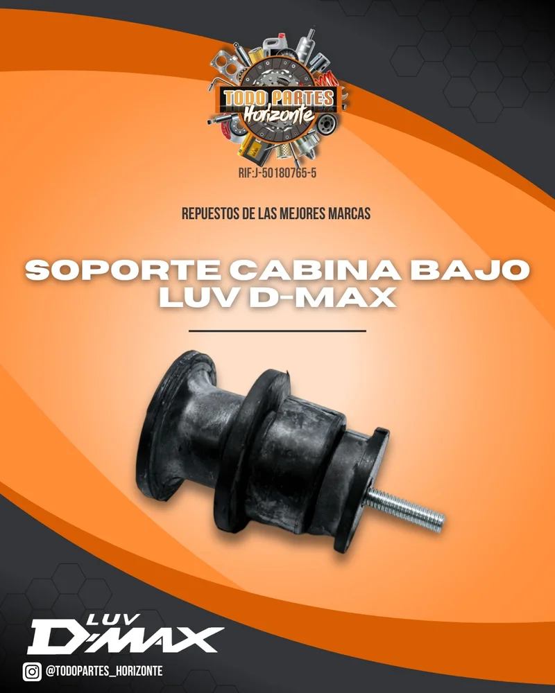 Fotografía de repuesto Soporte Cabina Bajo Luv Dmax original - Todo Partes Horizonte