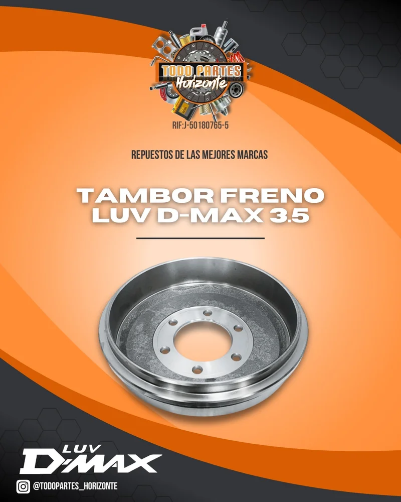 Repuesto TAMBOR DE FRENO LUV DMAX 3.5 original