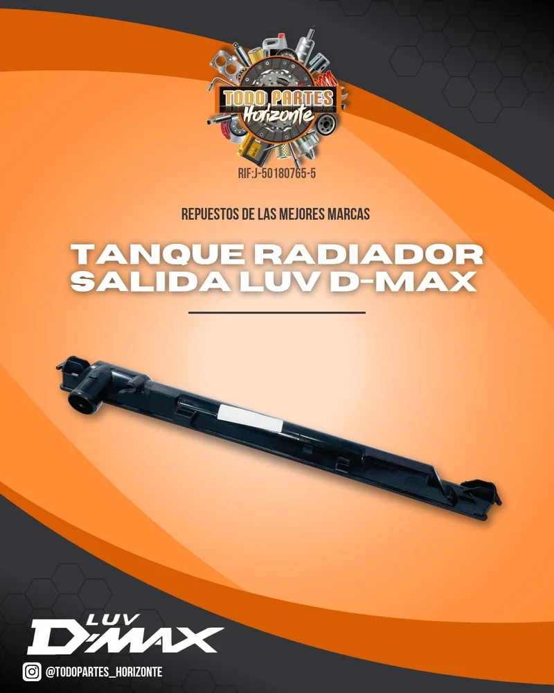 Fotografía de repuesto Tanque Radiador Salida Luv D-Max original - Todo Partes Horizonte