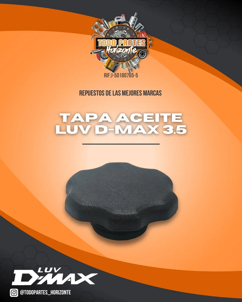 Repuesto TAPA ACEITE LUV DMAX 3.5 original