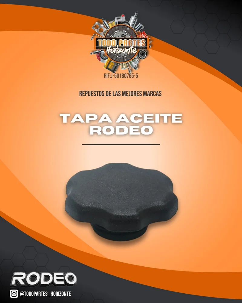 Repuesto TAPA ACEITE RODEO original