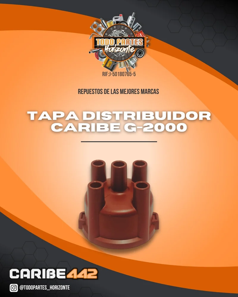 Repuesto TAPA DISTRIBUIDOR CARIBE G200 original