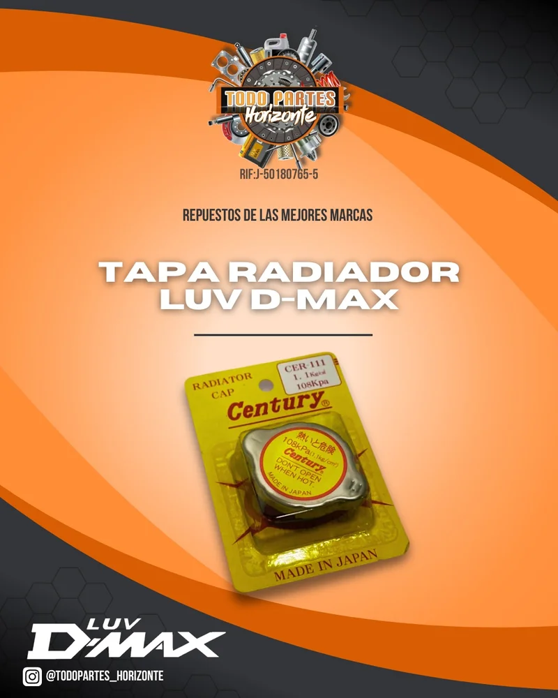 Repuesto TAPA RADIADOR LUV DMAX original