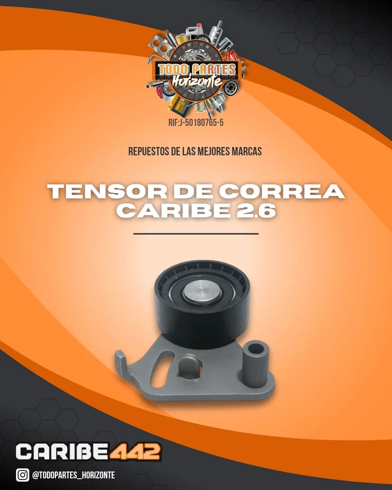 Repuesto TENSOR CORREA DE TIEMPO MECANICO CARIBE 2.6 original