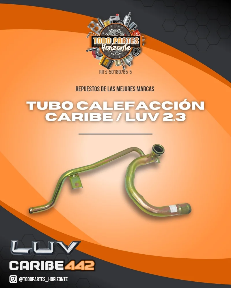 Repuesto TUBO CALEFACCIÓN CARIBE / LUV 2.3 original
