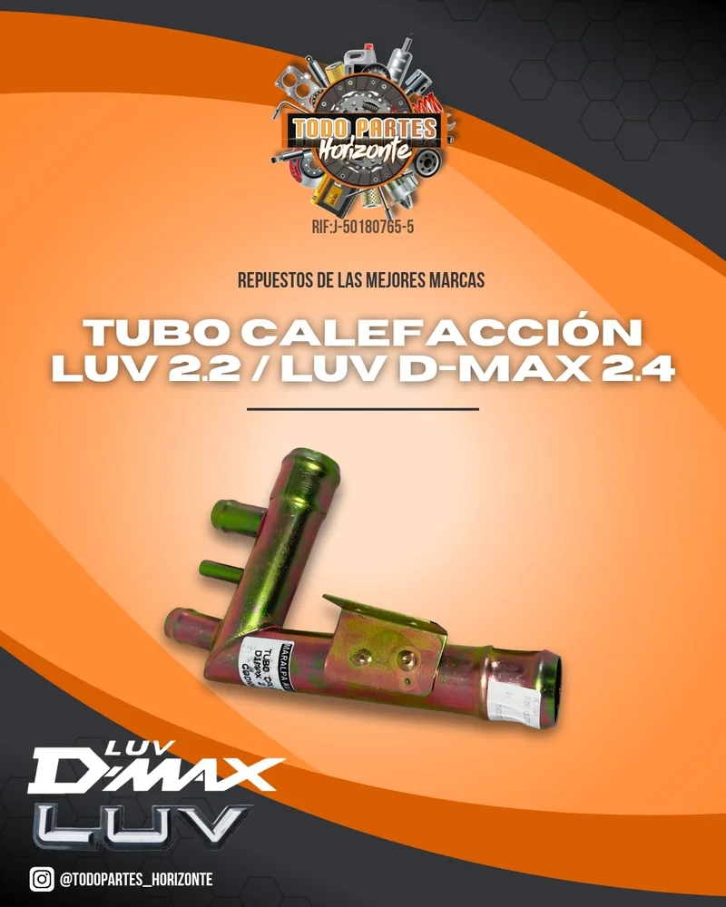 Repuesto TUBO CALEFACCION LUV 2.2/ LUV D-MAX 2.4 original