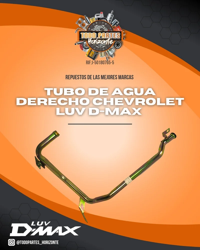 Repuesto TUBO DE AGUA DERECHO LUV D-MAX 3.5 original