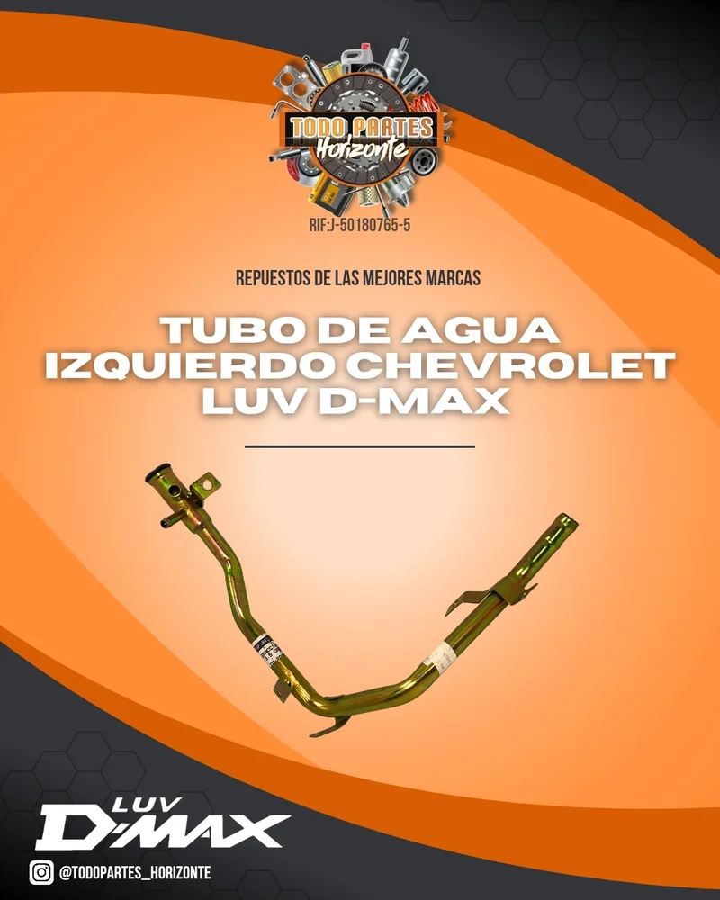 Repuesto TUBO DE AGUA IZQUIERDO LUV D-MAX 3.5 original