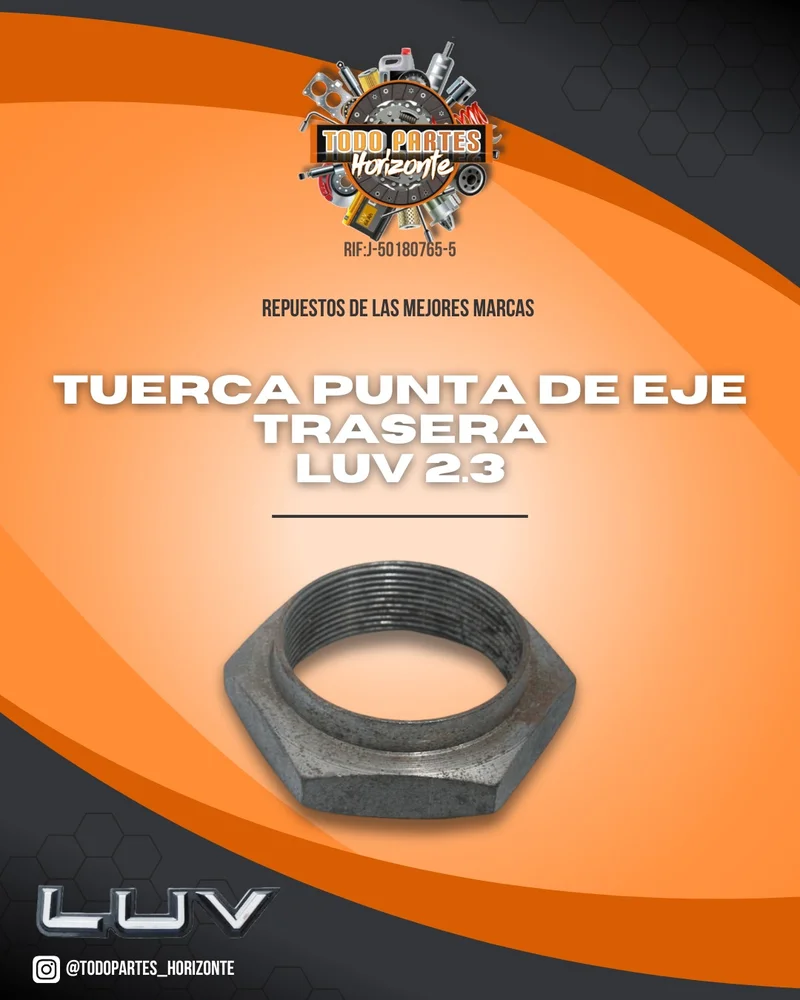 Repuesto TUERCA PUNTA EJE TRASERA LUV 2.3 original