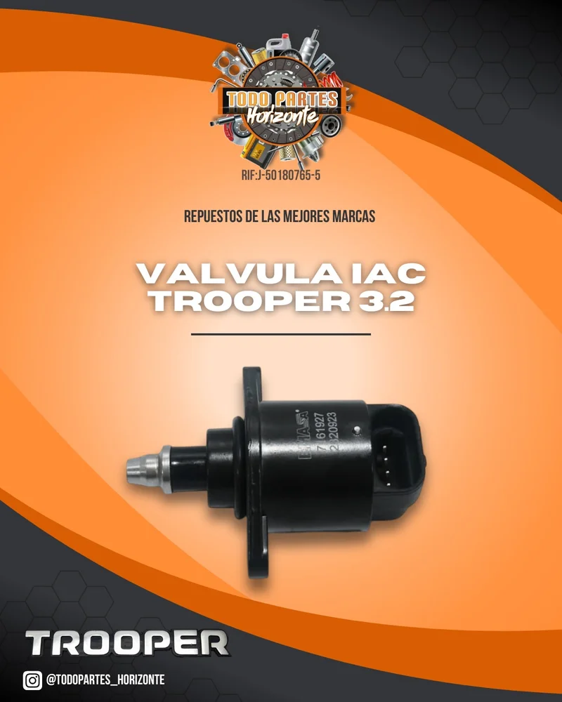 Repuesto VALVULA CONTROL DE AIRE (IAC) TROOPER 3.2 original