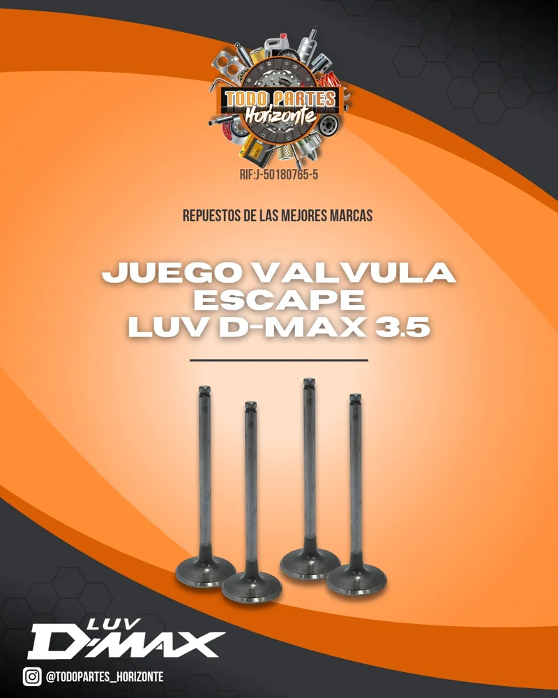 Fotografía de repuesto Valvula Escape Luv Dmax 3.5 original - Todo Partes Horizonte
