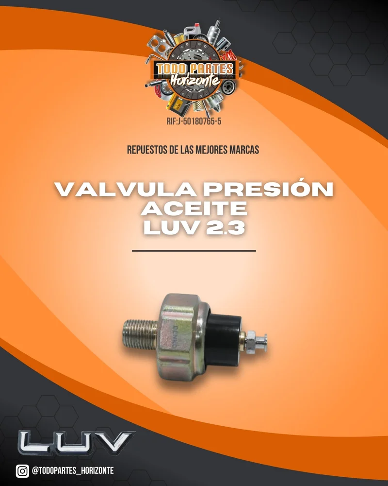 Repuesto VALVULA PRESION ACEITE LUV 2.3 original