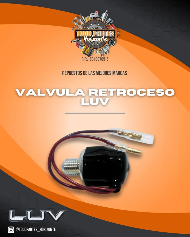 Repuesto VALVULA RETROCESO LUV original