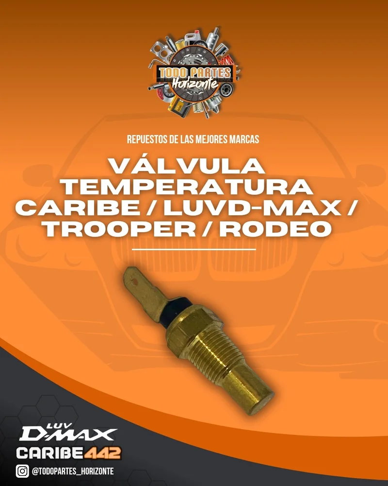 Repuesto VALVULA TEMPERATURA CARIBE / LUV D-MAX / TROOPER / RODEO original